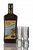 Set Vecchio Amaro Del Capo and two glasses - 70cl