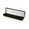 Accessory Velvet Box - Absinthe Spoon Carry Case - green