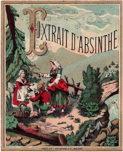 Extrait d'absinthe